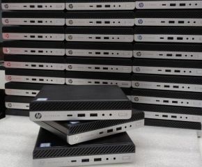 40x HP Elitedesk 800 G3 mini | Quad Core | Intel Core i5-6500T | 8GB | 256GB SSD| Windows 11 PRO