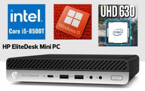 HP Elitedesk 800 G4 Mini | i5 - 8500T | 16GB DDR4 | 512GB SSD | HEXACORE | Windows 11 PRO